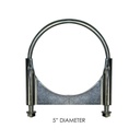 Guillotine Clamp 5in Round Steel   562.U3305