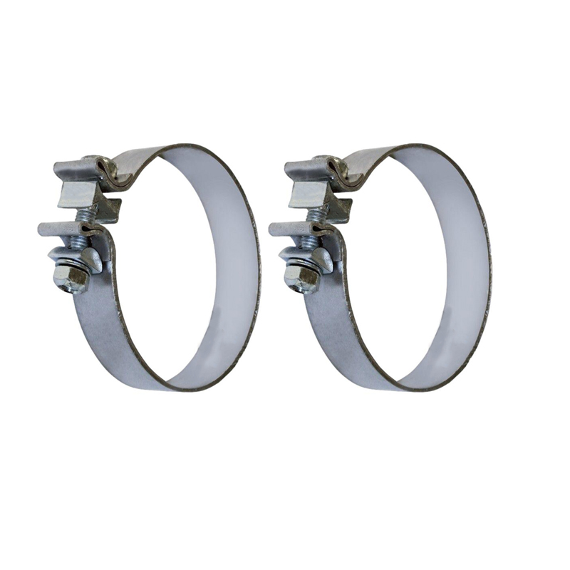 [V7-MUPP-471R] Band Clamp 4in Aluminized 1.25in W 562.U3704A  35227  J000202  AS4A *(PACK OF2)*