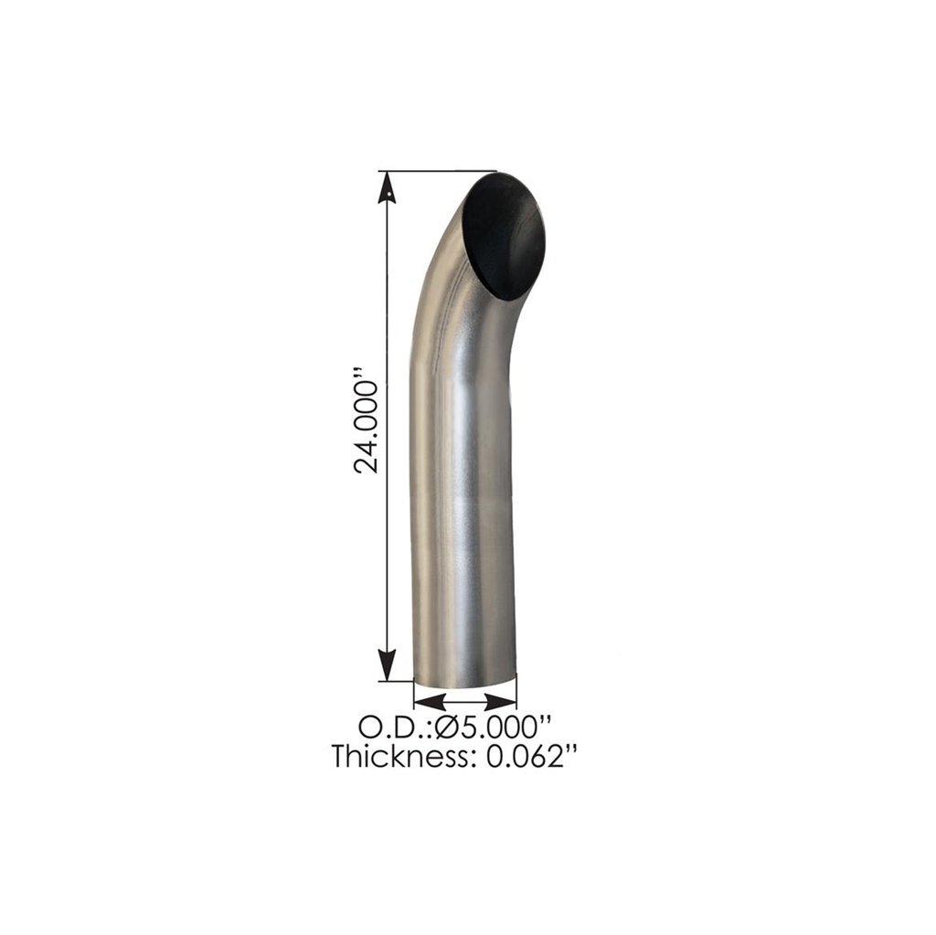 [0M-ZO77-H05Z] Aluminized Stack 24in Length 5in OD 562.U5524SA J024750 42543   K524SBA