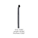 Chrome Stack 60IN Length 5in OD 562.U5560SC  EP50CS260C