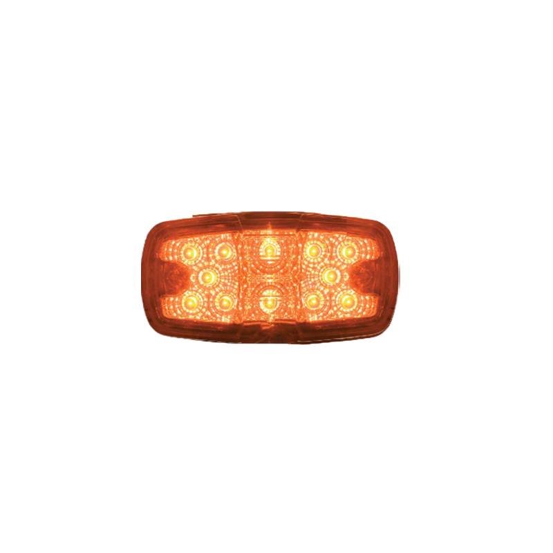 Marker Light LED 2inX4in Bullseye Amber 571.LD26A12 G4603 2660A