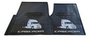 OEM Freightliner Cascadia Black Rubber Floor Mats with  Logo PDT-CASCFM*(1Pair)*