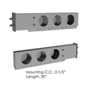 Light Bar 2 Pc Set Stainless Steel  562.Q1005SS