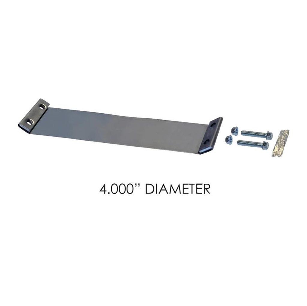 Band Clamp Flat Early Style 4in S.Steel 562.U3604SS 2680007 35937