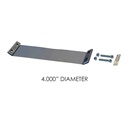 Band Clamp Flat Early Style 4in S.Steel 562.U3604SS 2680007 35937