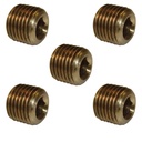 Countersunk Hex Head Plug 1/4NPT 177.9118B  *(Pack of 5)*