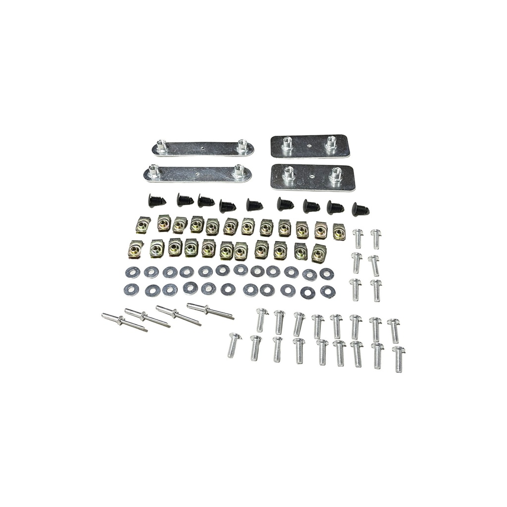 [C2-F659-K38E] Bumper Bolt Hardware Kit Freightliner 564.46436BK