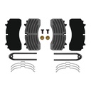 Air Disc Brake Pads Fleet Standard 141.D1777FS