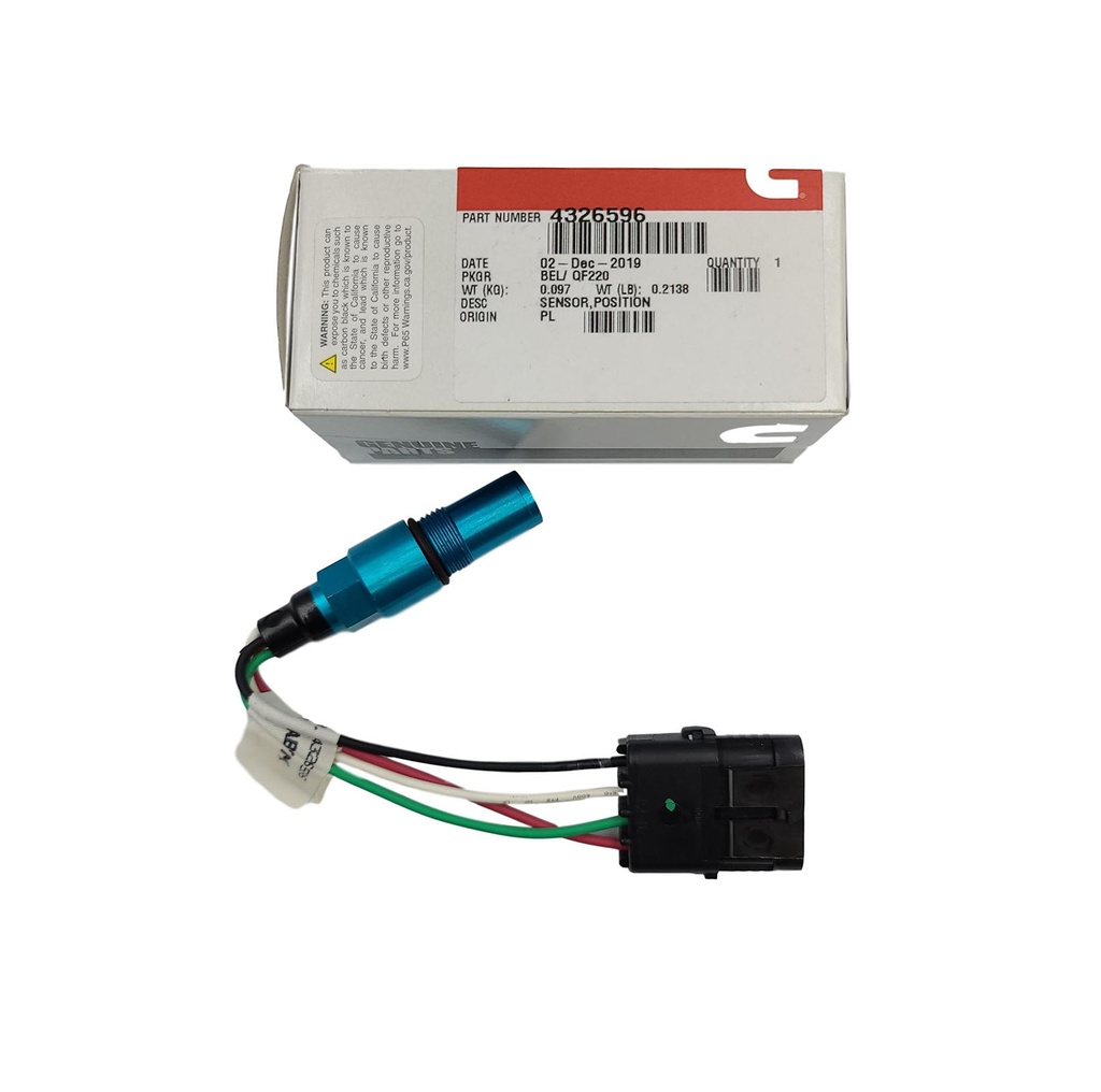 New OEM Genuine Cummins  Cam and Crank Position Sensor 4326596