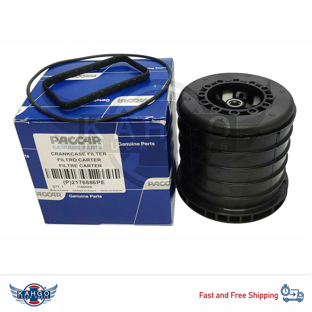 OEM PACCAR CRANKCASE FILTER KIT, OCV MEDIA B, MX-11 2299012PE 2176886PE