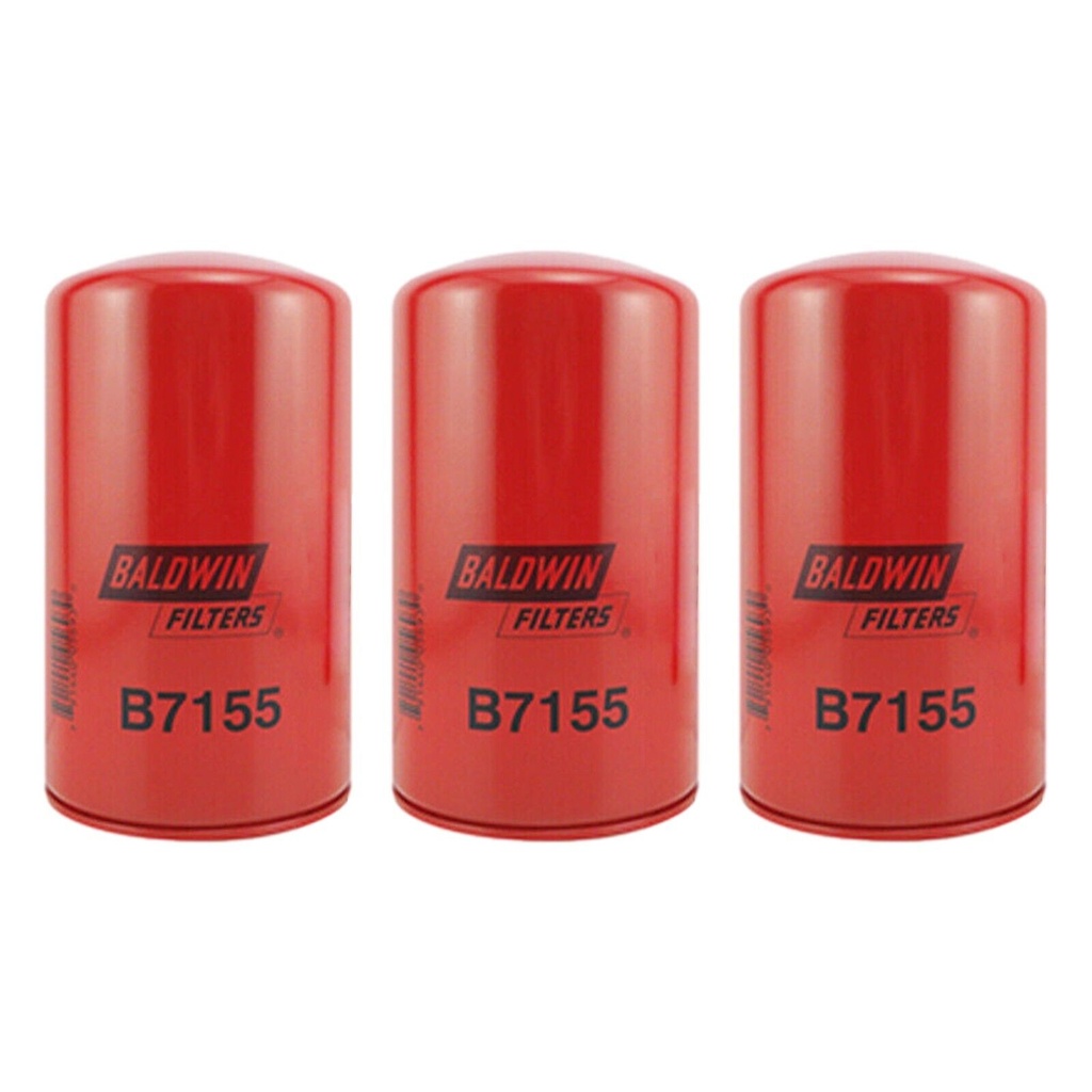 Engine Oil Filter Baldwin B7155 (Pack of 3)