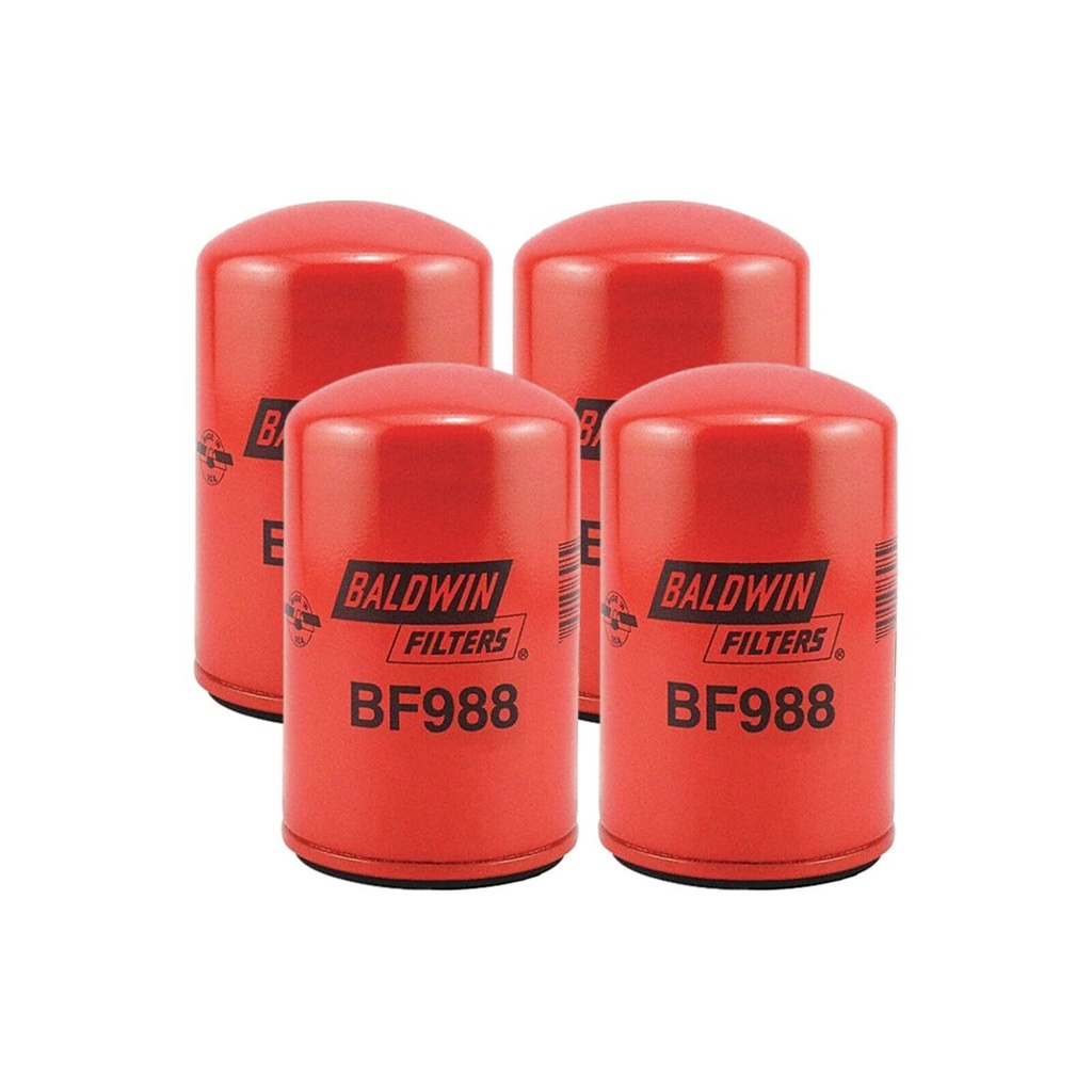 Fuel Filter Baldwin BF988 (Pack of 4)