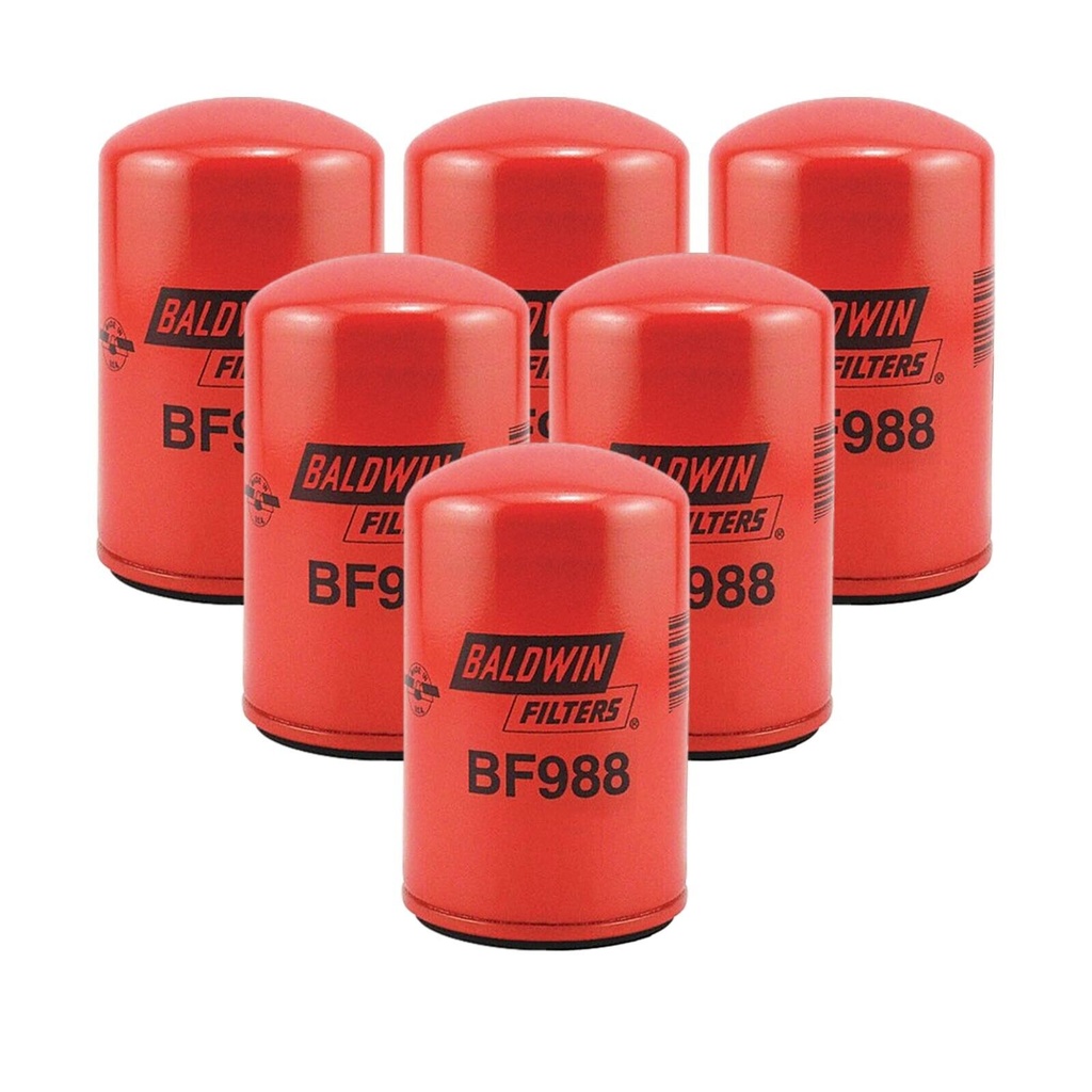 Fuel Filter Baldwin BF988 (Pack of 6)