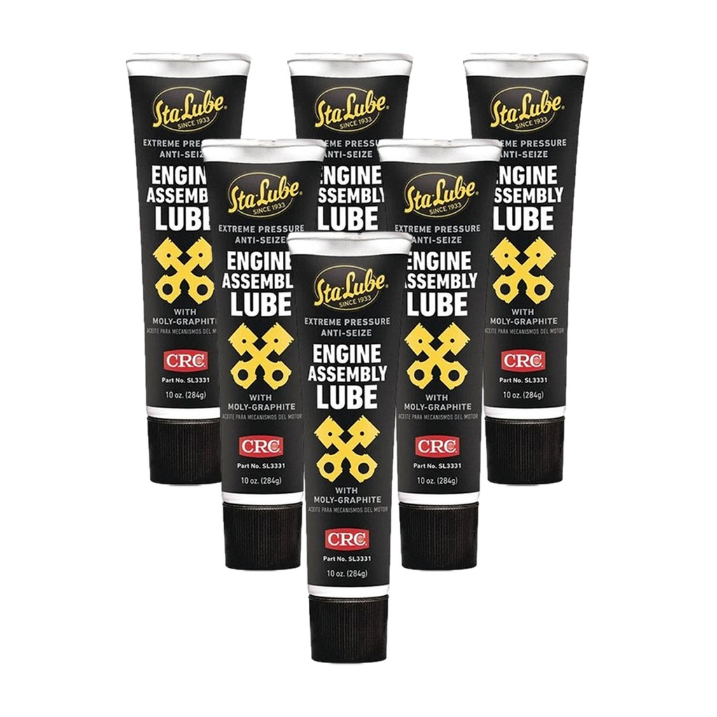 X6 CRC Engine Assembly Lube With Moly - Graphite 284G Tube SL3331 Anti-Seize