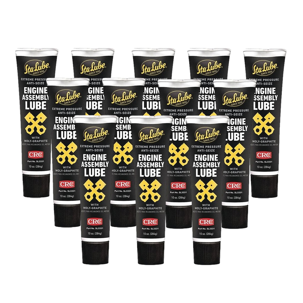X12 CRC Engine Assembly Lube With Moly - Graphite 284G Tube SL3331 Anti-Seize