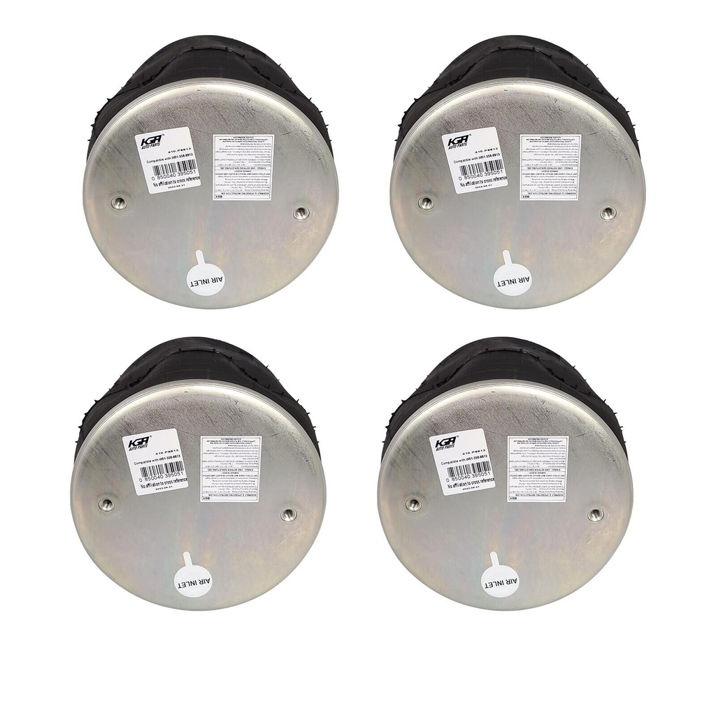 Air Spring Rolling Lobe 410.P8813, W013588813, 64274 C81-1012 (Pack of 4)