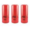Engine Oil Filter Baldwin B96 (Pack of 3)