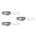 X3 DPF Filter Clamp &Gasket DETROIT DD13 DD15 KP201 A6809950302 A6804910480