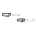 X2 DPF Filter Clamp and Gasket DETROIT DD13 DD15 KP201 A6809950302 A6804910480