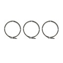 DPF Filter Clamp DETROIT DD13 DD15 561.291050 A6809950202 (Pack of 3)