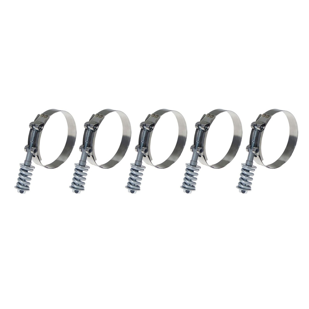 [3B-WX94-YH05] HD T-Bolt Clamp 3.50in to 3.81in 561.230350 21473669 1675068 85137462(Pack of 5)