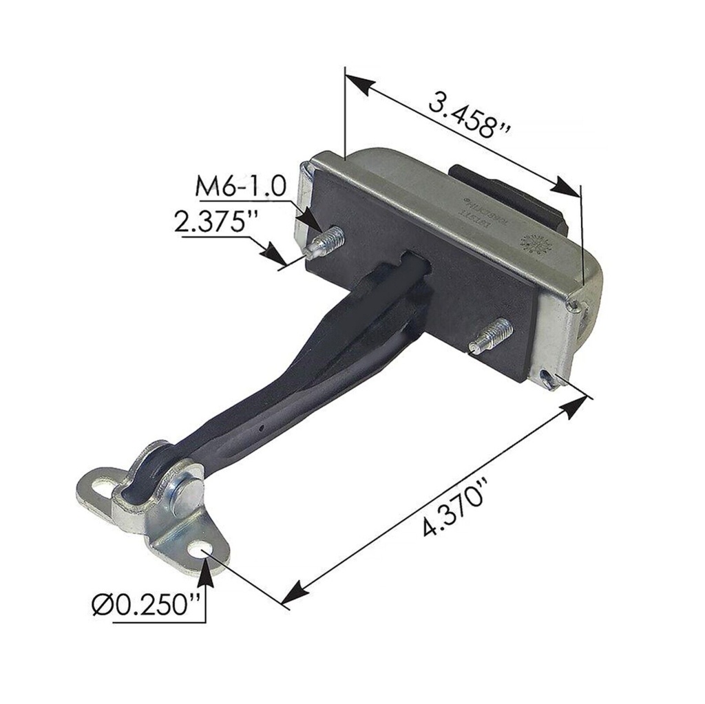[ZC-MWZH-NSA6] Door Stop Check LH Kenworth KG33810 HLK2890L R831017, R831024