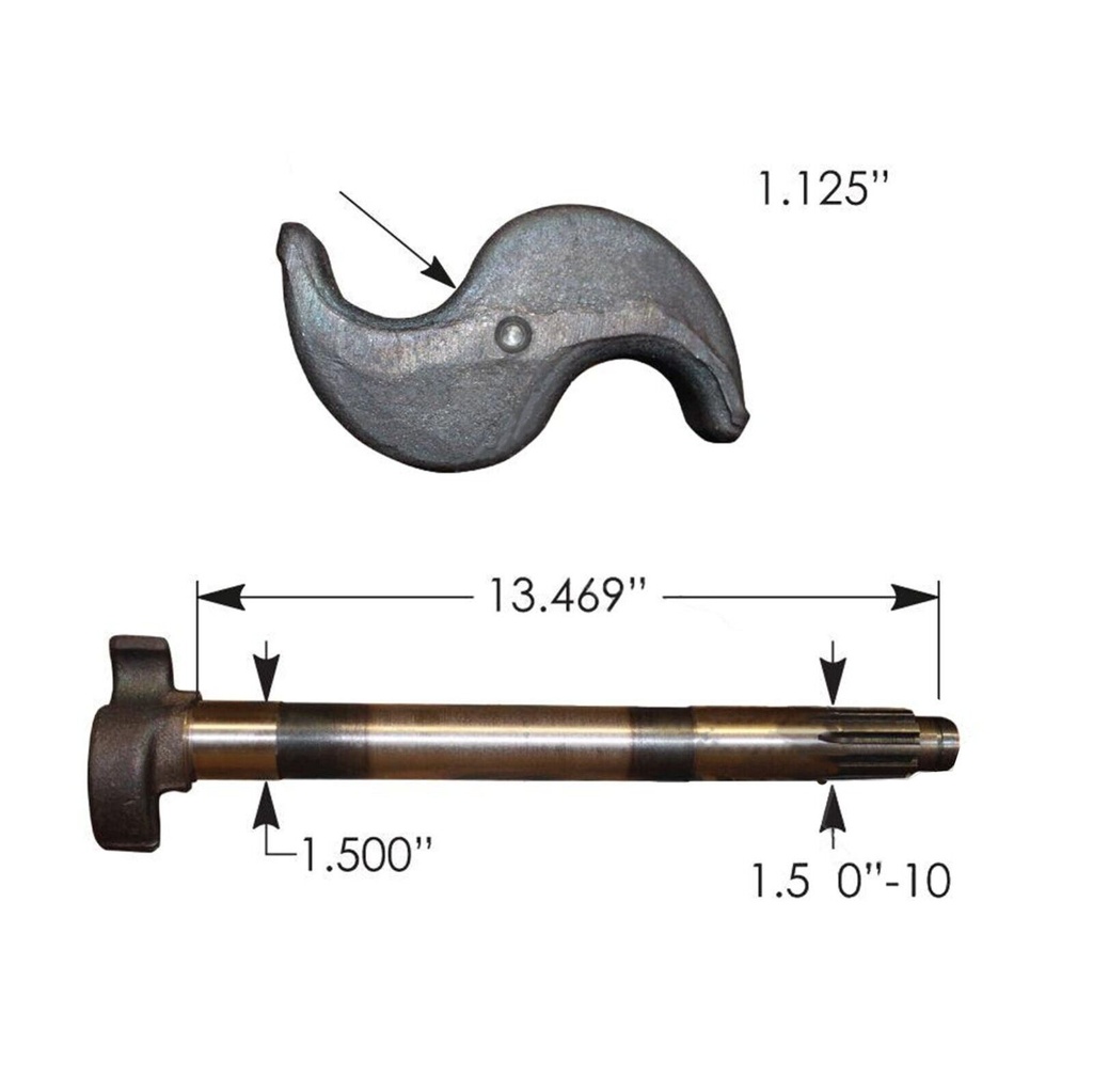 Camshaft LH 120.101315.01 E-10911, R607279, 808068