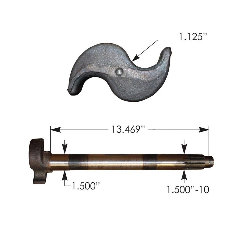 Camshaft RH 120.101315.02 E-10912, R607280, 808069