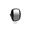 Mirror Black Freightliner 8in X 8-1/2in 563.46043