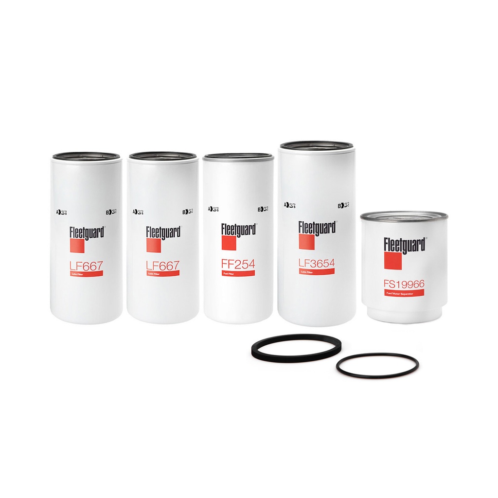VOLVO OIL CHANGE KIT,LF667,LF3654,FF254,FS19966