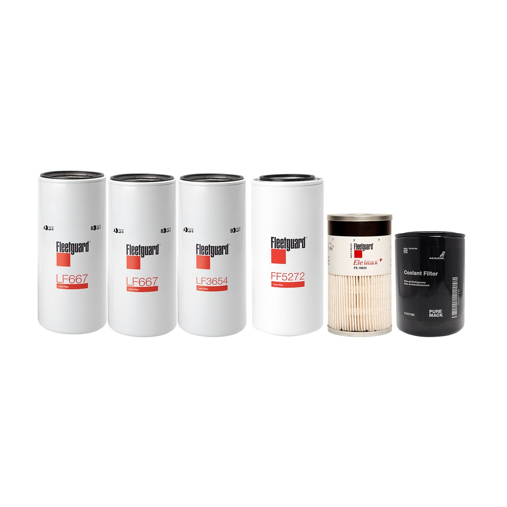 VOLVO OIL CHANGE KIT LF667, LF3654, FF5272, FS19624, 21937298