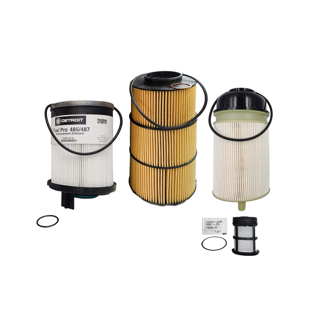 Genuine DETROIT OIL CHANGE KIT A0000905051, A4711800209, A4700903151