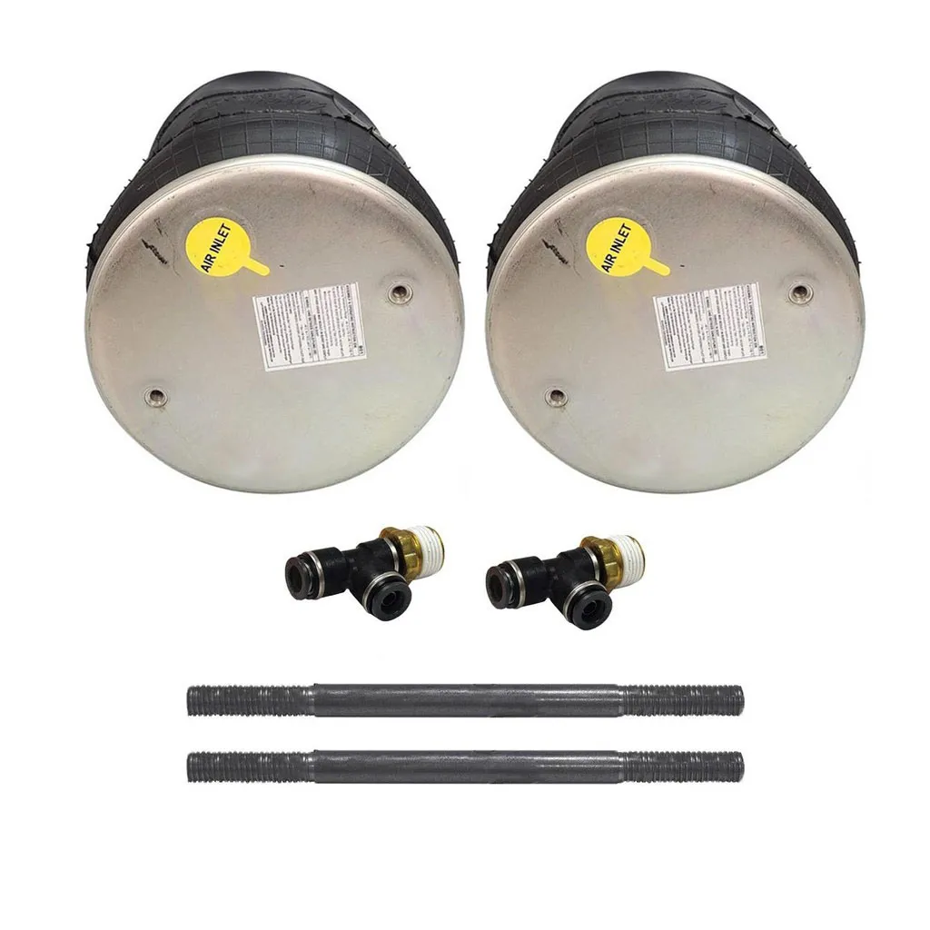 (X2)Air Spring 410.P8864, W01-358-8864 + Fitting 177.11716D + Stud PP7546