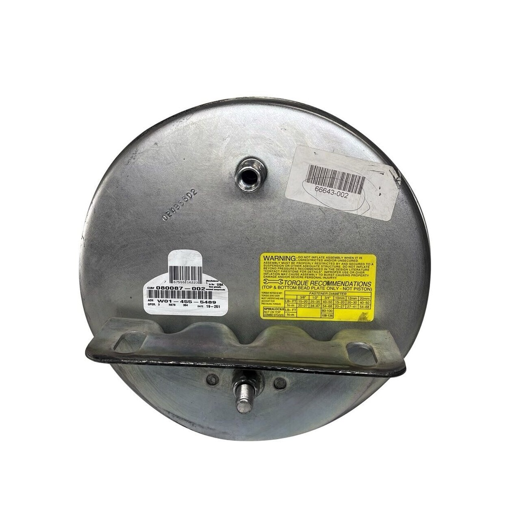 HENDRICKSON HTB AIR SPRING ASBLY 080087-002 W01-455-5489 66643002 3609970C1
