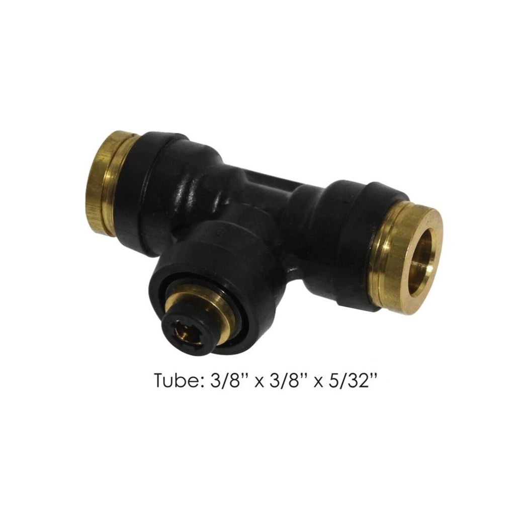 [YF-9MU8-RBLI] PLC Union Tee DOT 3/8 X 3/8 X 5/32in 177.12C646625 2314398004 364PTC66532