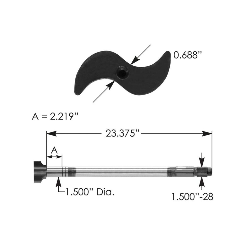 Camshaft RH 123.282312.02 E-10926 R607294 034-189-05 17-11066 3418905 R607294