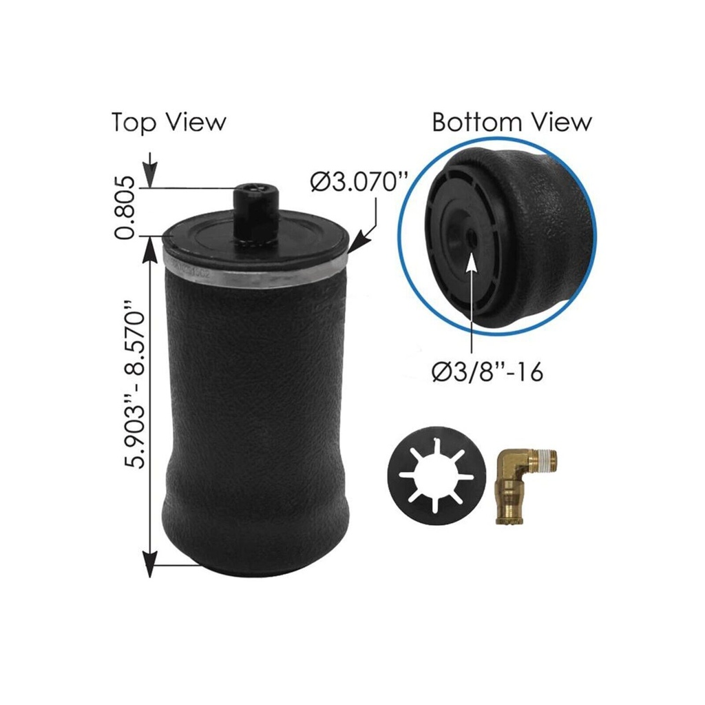 Seat Bag Kit Freightliner ABSZ70-7156K SA17537