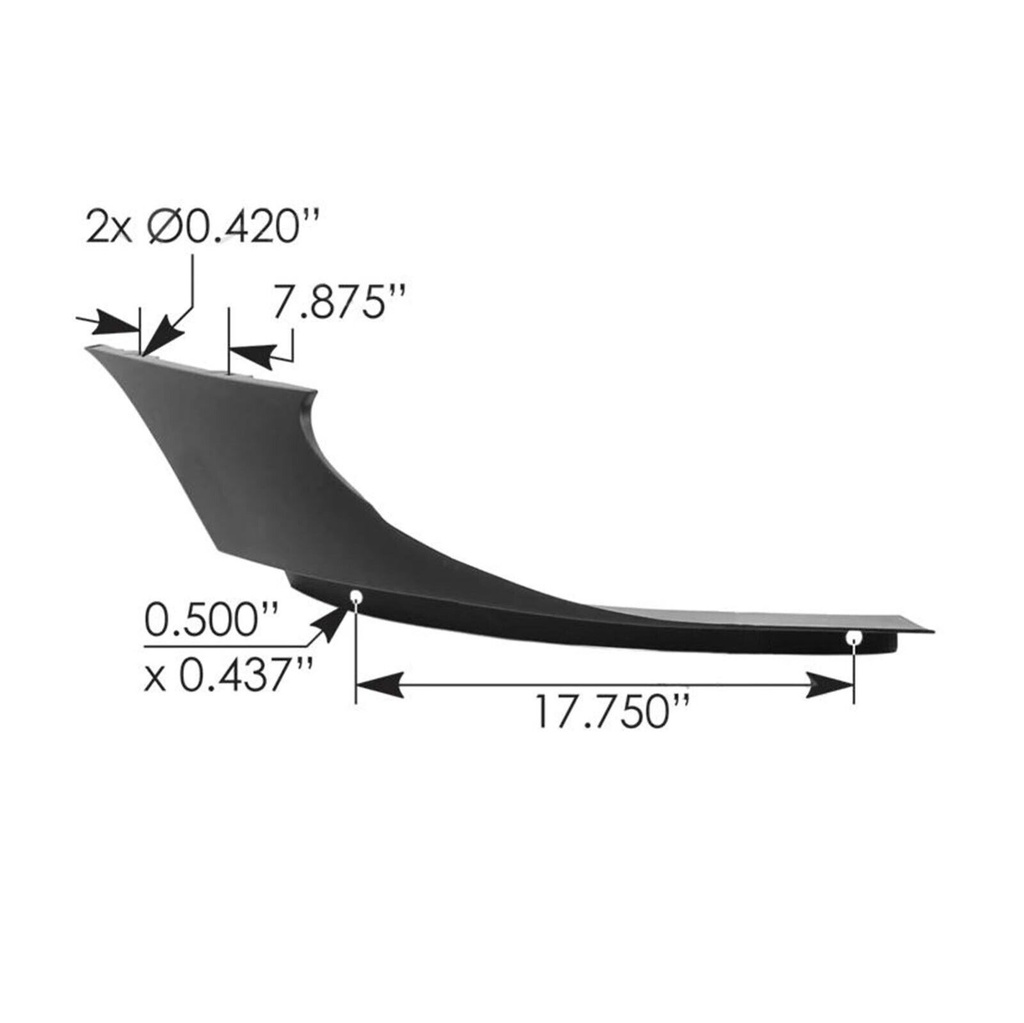 Headlamp Extension Panel RH IHC 564.55028 3545918C1 3545918C2 3545918C3