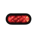 S/T/T Light Kit LED 6in Oval Red 571.LD66R10-K 60050R