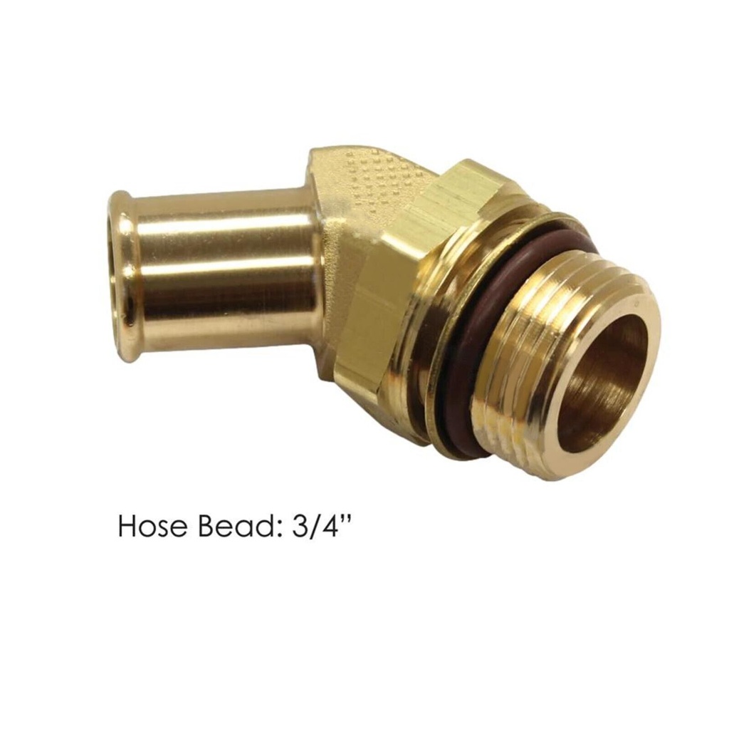 [0N-RFV1-KFPD] Bead Fitting 3/4in Hose X M27x2.0 177.88212M27 V381090 V38-1090