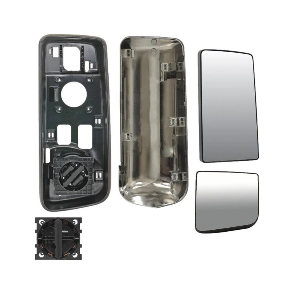 [IE-1UZI-LC6C] Mirror Head RH Heated Chrome Peterbilt 563.75028C