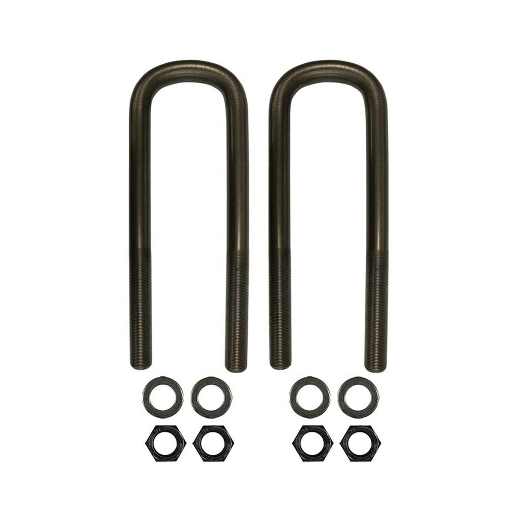 U Bolt Kit Semi RND 1-1/4 X 4 X 15-1/2 AUBK8394-154S 7QK3148P2