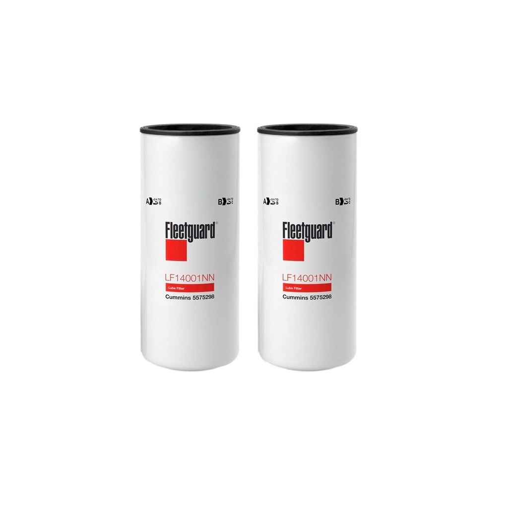 Fleetguard Lube, Spin-On LF14001NN Upgrade Of LF9080 LF14000NN (Pack of 2)