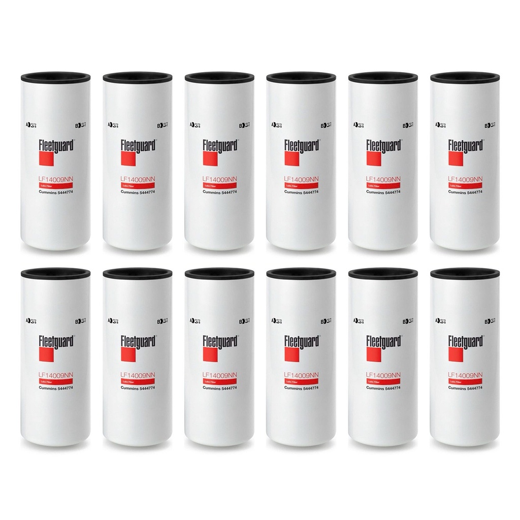 Fleetguard Lube, Spin-On LF14009NN Upgrade Of LF9009 (Pack of 12)