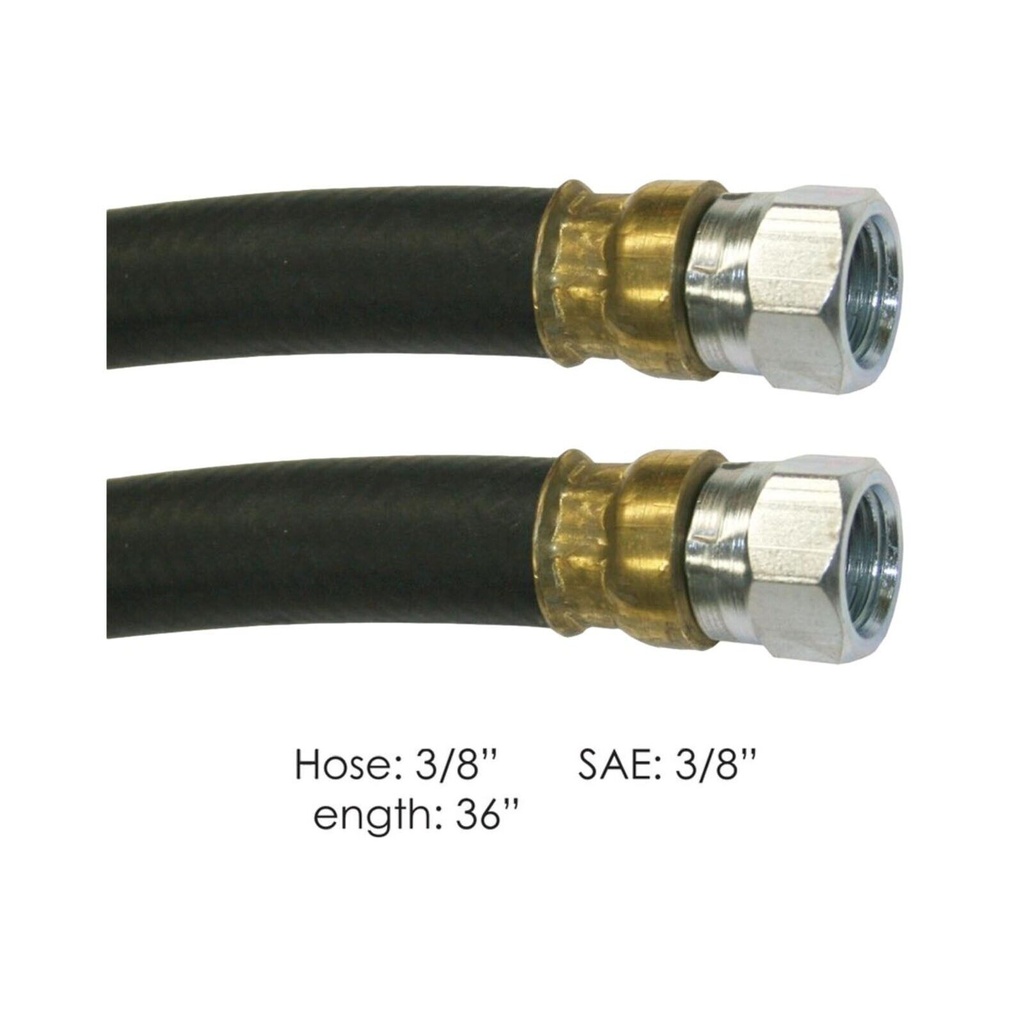 Air Hose Assy 3/8in 3/8in SAE Swl-36in L 177.7436 16145SW36 666600-36