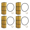 X4 DETROIT OIL FILTER ELEMENT E510H07D254 A4731800409 P7505 LF17511 A4731800109