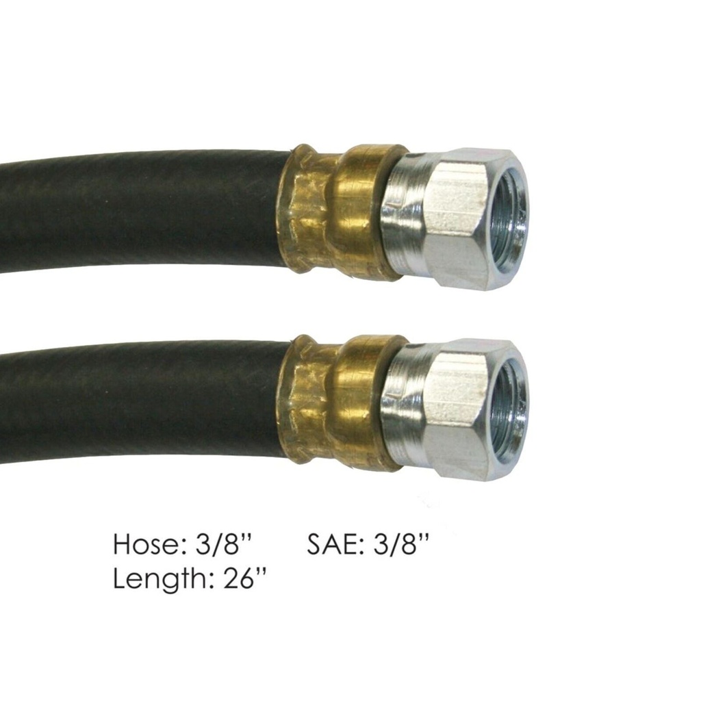 Air Hose Assy 3/8in 3/8in SAE Swl-26in L 177.7426 16145SW26 666600-26