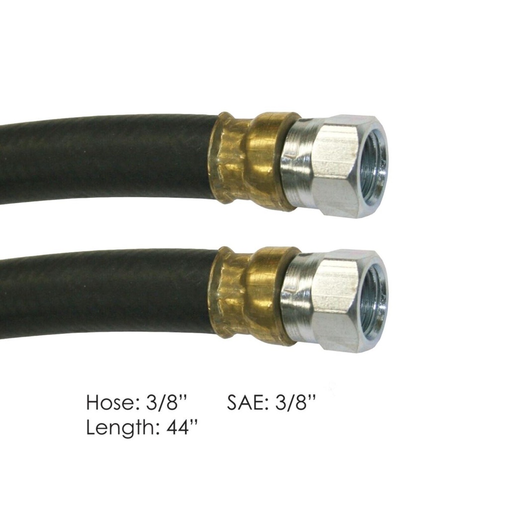 Air Hose Assy 3/8in 3/8in SAE Swl-44in L 177.7444 16145SW44 666600-44