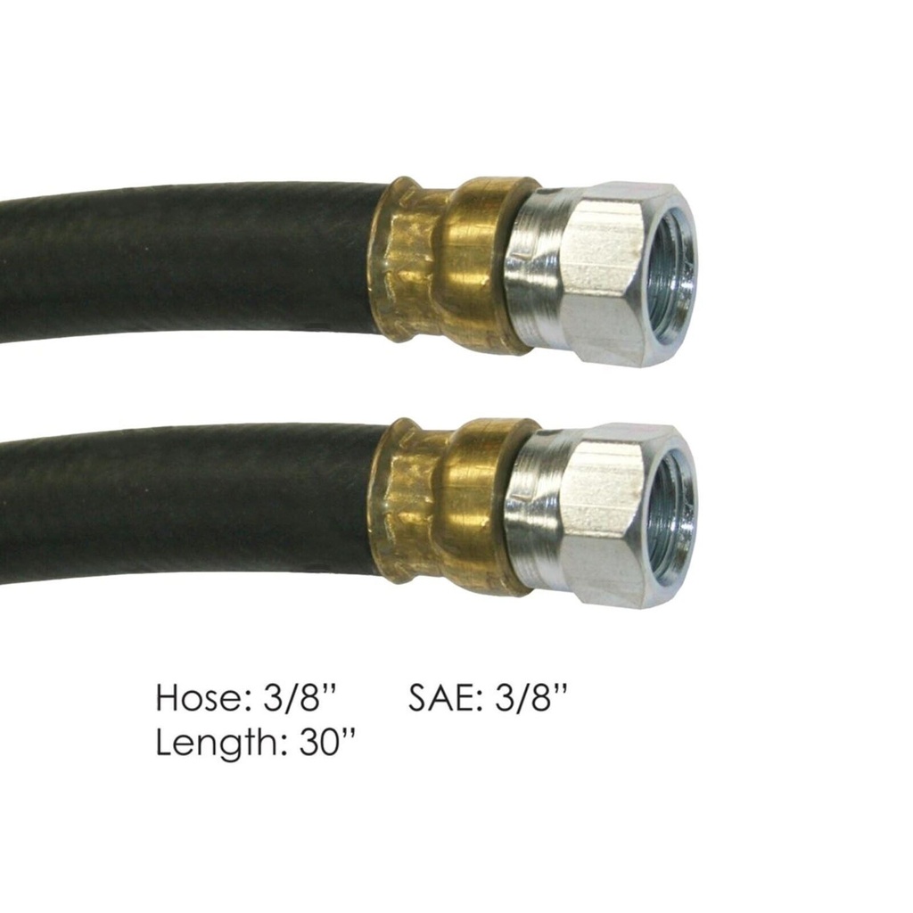 Air Hose Assy 3/8in 3/8in SAE Swl-30in L 177.7430 16145SW30 666600-30