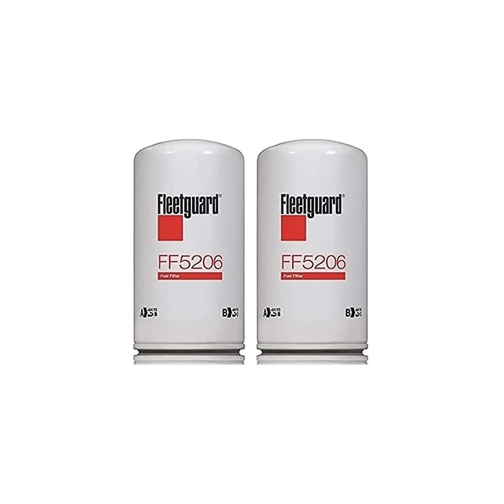 [NR-C8A5-F2RJ] FleetGuard Fuel Filter FF5206 (2 Pack)